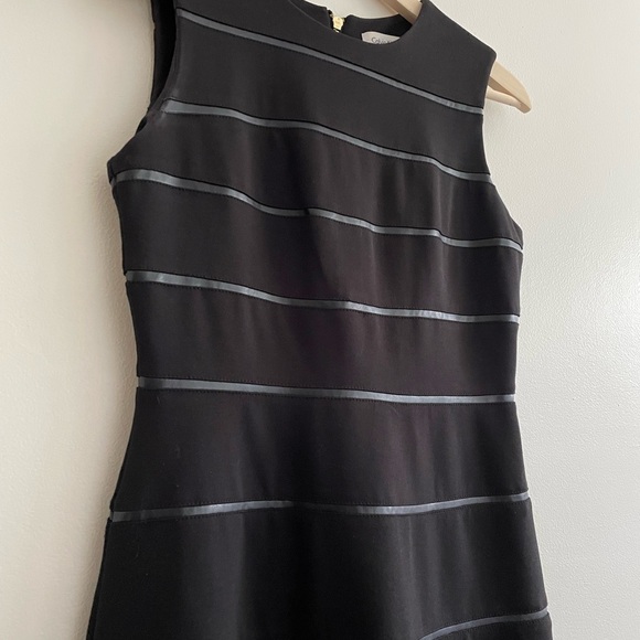 Calvin Klein Black A-Line Dress - Picture 2 of 3